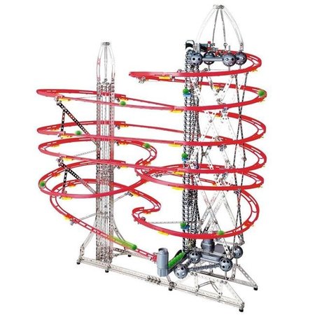 TIME2PLAY Fun N' Roll Deluxe Marble Run-1400+ Pcs. Pack of 3 TI996344